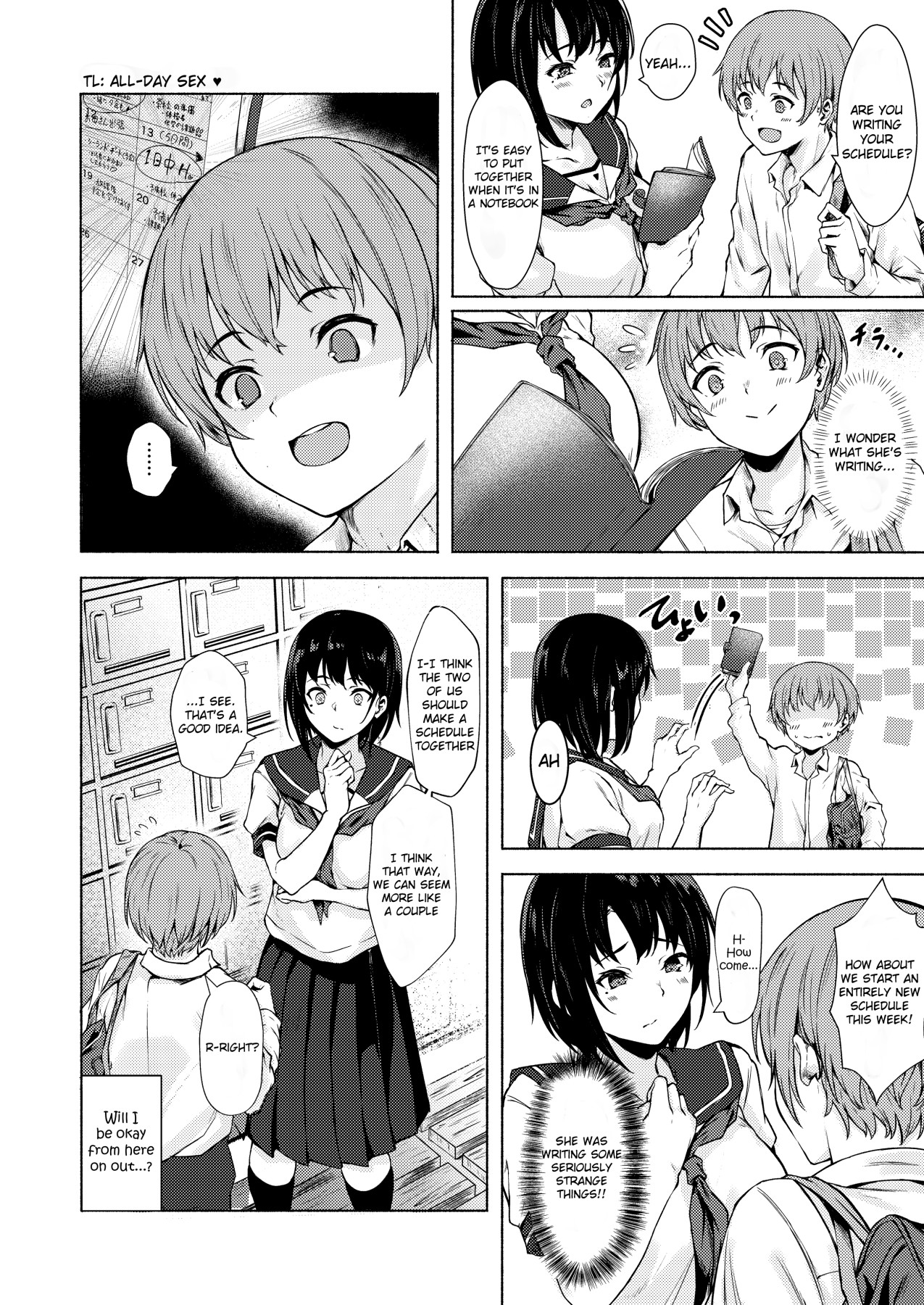 Hentai Manga Comic-Tall Saori-chan Is Both Clumsy And Lewd-Read-26